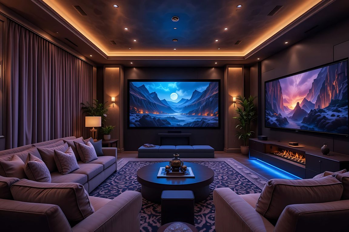 home-theater-with-curtains