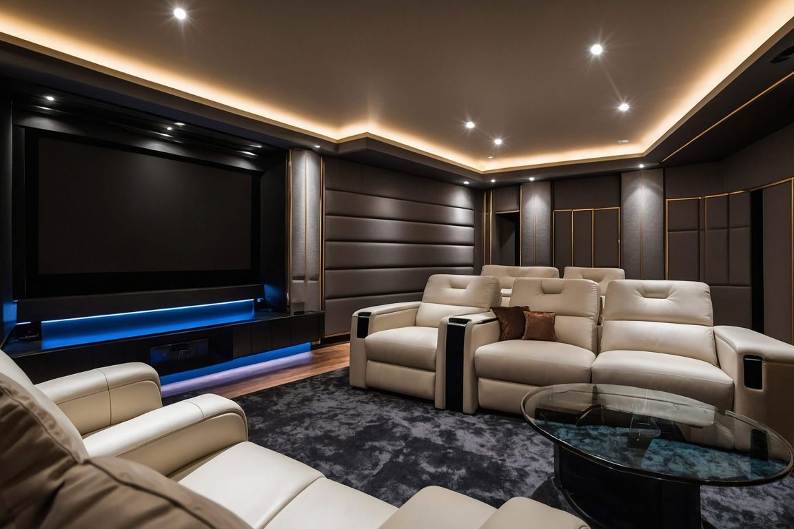 home-theater-with-tan-leather-seating
